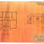 Lavori di papà a Taormina anni 40 con progetto del pittore Giacchery "ARCHIVIO STORICO DI TAORMINA" .Zoom